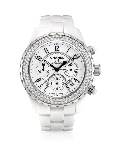 chanel j12 chronograph watch price|Chanel j12 diamond bezel.